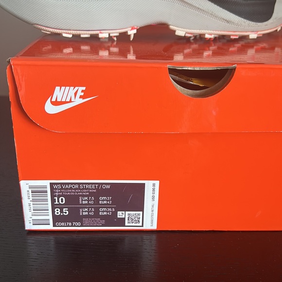 Nike X Off-White Collab!! Worn once. EVERYTHING AUTHENTIC! Comes with box - Picture 4 of 6